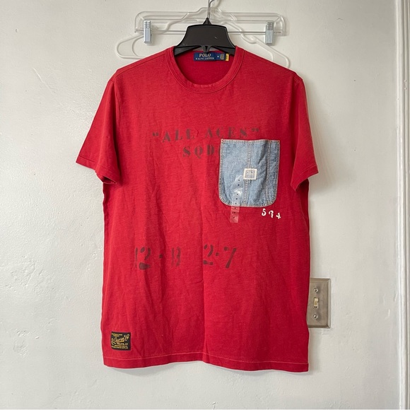 Polo Ralph Lauren Other - NWOT Polo Ralph Lauren Men's Contrast Pocket Tee Shirt Limited Edition Size M